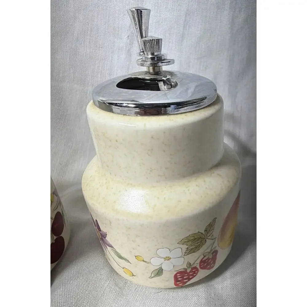 Lenox Temper Ware Summer Harvest Spice Salt‎ and Pepper Shaker Grinder